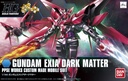 HGBF GUNDAM EXIA DARK MATTER 1/144