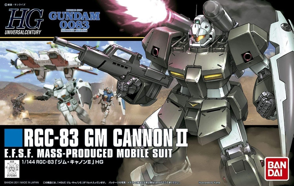 HGUC GM CANNON II 1/144