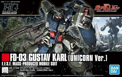 [515] HGUC GUSTAV KARL UNICORN VER 1/144