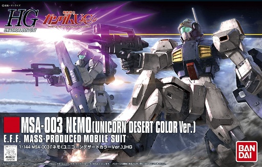 [484] HGUC NEMO MSA-003 UNICORN DESERT V 1/144