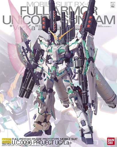 [61] MG GUNDAM UNICORN RX-0 FULL ARMOR VER.KA 1/100