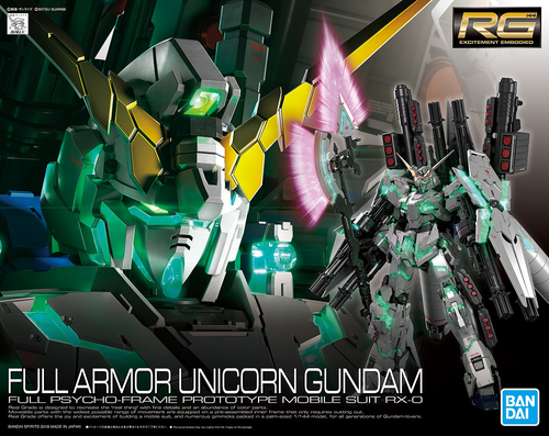 [583] RG GUNDAM UNICORN FULL ARMOR 1/144