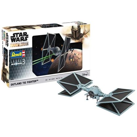  Star Wars Outland TIE Fighte: The Mandalorian 1:65