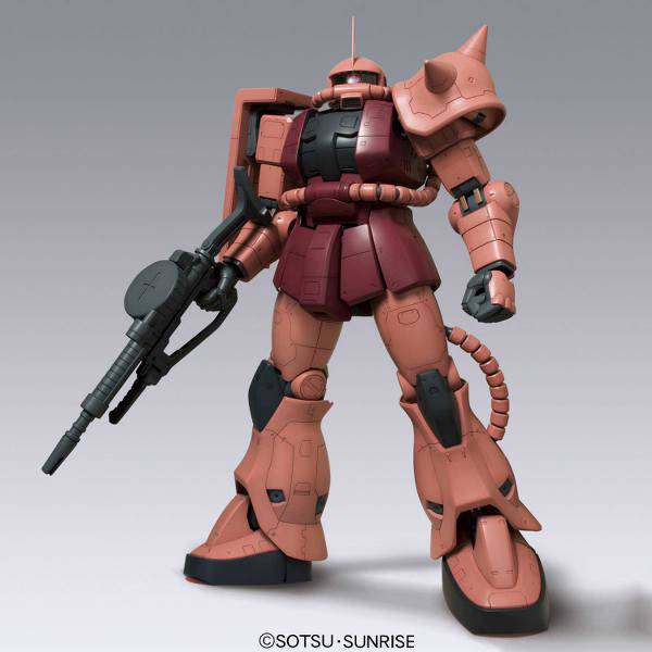 MEGASIZE ZAKU MS-06S (RED) 1/48