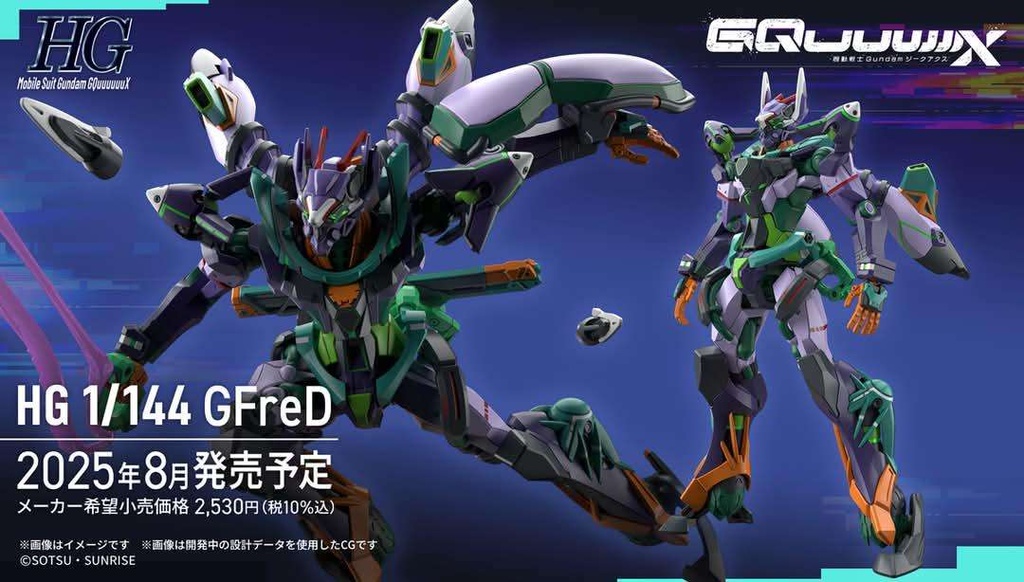 HG GQUUUUUUX MOBILE SUIT D TENTATIVE
