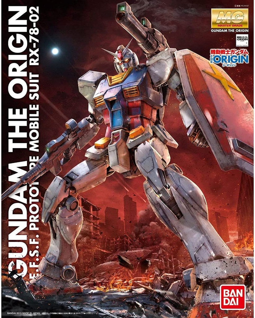 MG GUNDAM RX-78 ORIGIN 1/100 (damaged box)