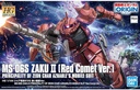 HG ZAKU II MS-06S RED COMET VER 1/144